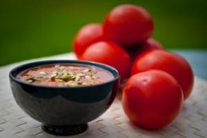 Zupa pomidorowa w indyjskim stylu