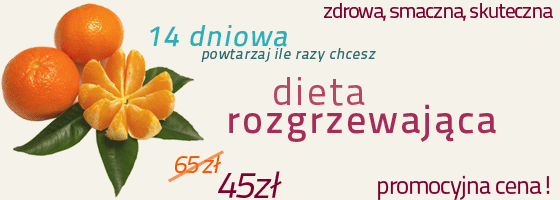 Dieta rozgrzewająca