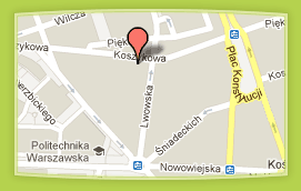 Sekrety Diety Koszykowa 59, Warszawa - mapa