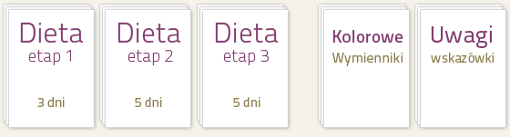 Dieta Lekkostrawna - 3 etapy, Kolorowe Wymienniki, Wskazówki