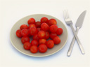 Ile kalorii mają pomidory koktajlowe - wymiennik 50kcal
